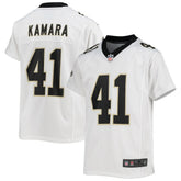 Alvin Kamara New Orleans Saints Youth Game Jersey White