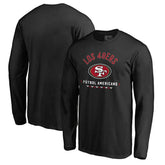 San Francisco 49ers Futbol Americano Long Sleeve T-Shirt Black