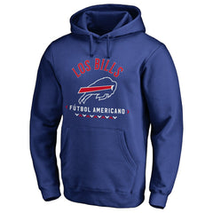 Buffalo Bills Futbol Americano Pullover Hoodie Royal
