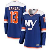 NHL Mathew Barzal New York Islanders Fanatics Women's Alternate Breakaway Jersey - Blue