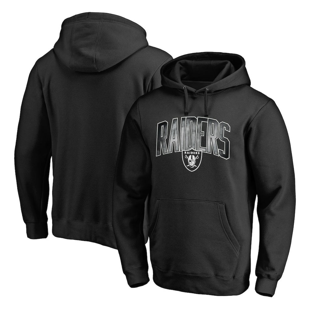 Las Vegas Raiders Arch Smoke Pullover Hoodie Black