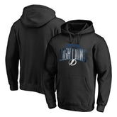 NHL Tampa Bay Lightning Arch Smoke Pullover Hoodie - Black