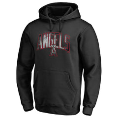 Los Angeles Angels Arch Smoke Pullover Hoodie - Black Hoodies