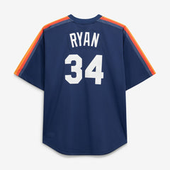 MLB Nolan Ryan Houston Astros Mitchell & Ness Cooperstown Collection Big & Tall Mesh Batting Practice Jersey - Navy