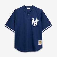 MLB Don Mattingly New York Yankees Mitchell & Ness Cooperstown Collection Big & Tall Mesh Batting Practice Jersey - Navy