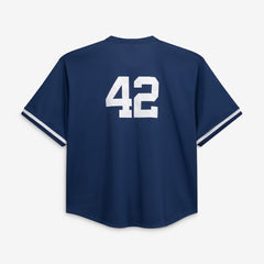 MLB Mariano Rivera New York Yankees Mitchell & Ness Cooperstown Collection Big & Tall Mesh Batting Practice Jersey - Navy