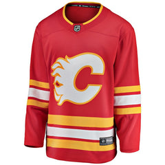 NHL Calgary Flames Fanatics Home Breakaway Jersey - Red