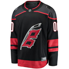 NHL Carolina Hurricanes Fanatics Home Breakaway Custom Jersey - Black