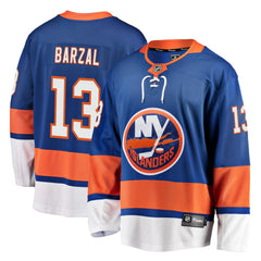 NHL Mathew Barzal New York Islanders Fanatics Breakaway Jersey - Royal