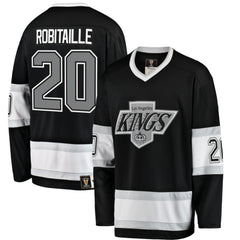 NHL Luc Robitaille Los Angeles Kings Fanatics Premier Breakaway Retired Player Jersey - Black