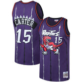 Vince Carter Toronto Raptors 1998/99 Big & Tall Hardwood Classics Swingman Jersey Purple