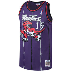 NBA Vince Carter Toronto Raptors 1998/99 Big & Tall Hardwood Classics Swingman Jersey - Purple
