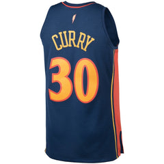 NBA Stephen Curry Golden State Warriors 2009/10 Big & Tall Hardwood Classics Swingman Jersey sale - Navy