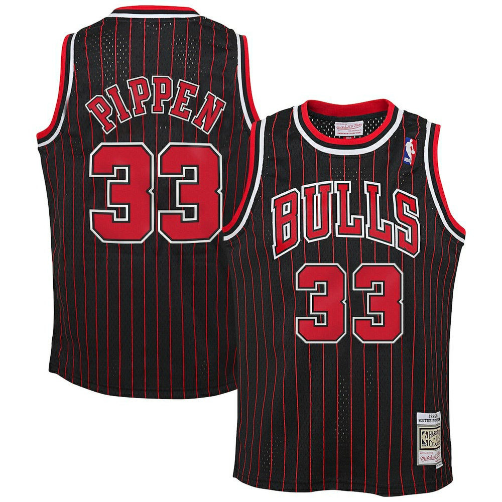 NBA Scottie Pippen Chicago Bulls Big & Tall Hardwood Classics Swingman Jersey sale - Black