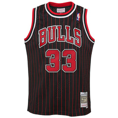 NBA Scottie Pippen Chicago Bulls Big & Tall Hardwood Classics Swingman Jersey sale - Black