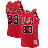 NBA Scottie Pippen Chicago Bulls 1997/98 Big & Tall Hardwood Classics Swingman Jersey sale - Red