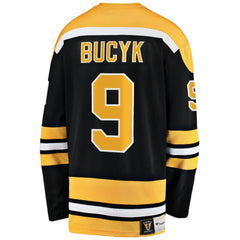 NHL John Bucyk Boston Bruins Fanatics Premier Breakaway Retired Player Jersey - Black
