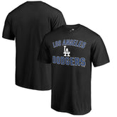 Los Angeles Dodgers Team Victory Arch T-Shirt - Black T-shirts