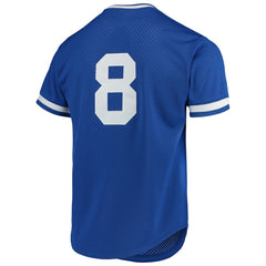 Andre Dawson Chicago Cubs Mitchell & Ness Authentic Batting Practice Jersey - Royal Jerseys