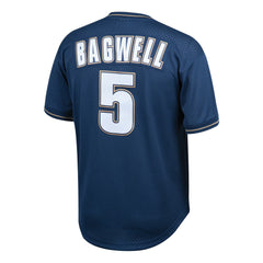MLB Jeff Bagwell Houston Astros Mitchell & Ness Youth Cooperstown Collection Mesh Batting Practice Jersey - Navy