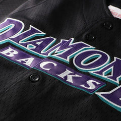 MLB Randy Johnson Arizona Diamondbacks Mitchell & Ness Youth Cooperstown Collection Mesh Batting Practice Jersey - Black