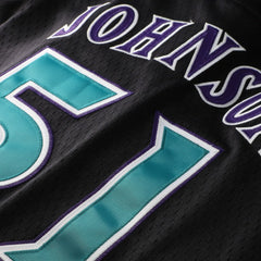 MLB Randy Johnson Arizona Diamondbacks Mitchell & Ness Youth Cooperstown Collection Mesh Batting Practice Jersey - Black