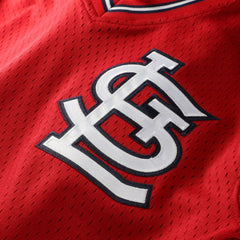 MLB Ozzie Smith St. Louis Cardinals Mitchell & Ness Youth Cooperstown Collection Mesh Batting Practice Jersey - Navy