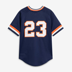 MLB Kirk Gibson Detroit Tigers Mitchell & Ness Youth Cooperstown Collection Mesh Batting Practice Jersey - Navy