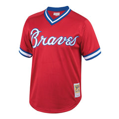 MLB Dale Murphy Atlanta Braves Mitchell & Ness Youth Cooperstown Collection Mesh Batting Practice Jersey - Red