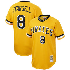MLB Willie Stargell Pittsburgh Pirates Mitchell & Ness Cooperstown Collection Authentic Jersey - Gold