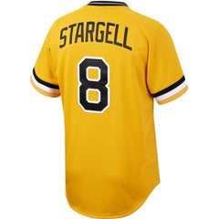 MLB Willie Stargell Pittsburgh Pirates Mitchell & Ness Cooperstown Collection Authentic Jersey - Gold