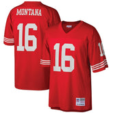 NFL Joe Montana San Francisco 49ers Big & Tall 1990 Retired Player Replica Jersey - Scarlet outlet