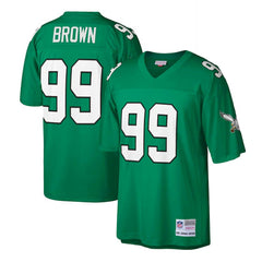 NFL Jerome Brown Philadelphia Eagles Big & Tall 1990 Retired Player Replica Jersey - Kelly Green outlet