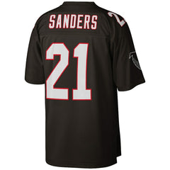 NFL Deion Sanders Atlanta Falcons Big & Tall 1992 Retired Player Replica Jersey - Black sale