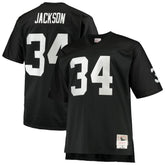 Bo Jackson Las Vegas Raiders Big & Tall 1988 Retired Player Replica Jersey Black