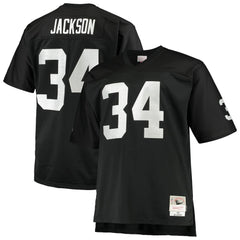 NFL Bo Jackson Las Vegas Raiders Big & Tall 1988 Retired Player Replica Jersey - Black sale