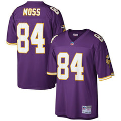 NFL Randy Moss Minnesota Vikings Big & Tall 1998 Retired Player Replica Jersey - Purple discount
