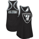 Las Vegas Raiders G-III 4Her by Carl Banks Women's Tater Tank Top Black