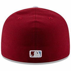 Philadelphia Phillies New Era Alternate 2 Authentic Collection On-Field 59FIFTY Fitted Hat - Maroon Hats