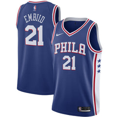 NBA Joel Embiid Philadelphia 76ers 2019/2020 Swingman Jersey - Icon Edition - Royal