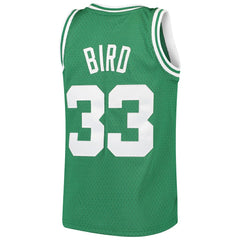 NBA Larry Bird Boston Celtics Youth Hardwood Classics Swingman Throwback Jersey - Kelly Green
