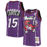 NBA Vince Carter Toronto Raptors Youth 1998/99 Hardwood Classics Swingman Throwback Jersey - Purple
