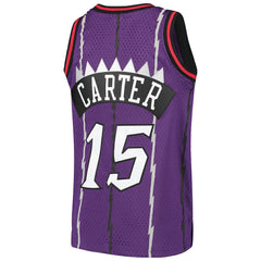 NBA Vince Carter Toronto Raptors Youth 1998/99 Hardwood Classics Swingman Throwback Jersey - Purple