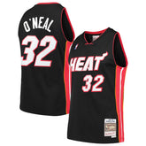 Shaquille O'Neal Miami Heat Hardwood Classics Swingman Jersey Black