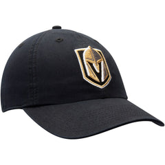 NHL Vegas Golden Knights Fanatics Primary Logo Fundamental Core Adjustable Hat - Black