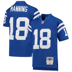 NFL Peyton Manning Indianapolis Colts Youth 1998 Legacy Retired Player Jersey - Royal on sale