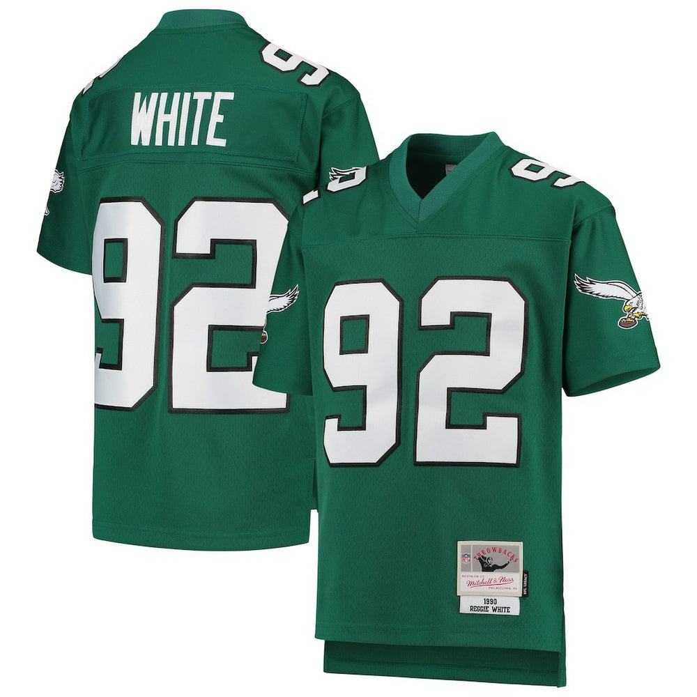 NFL Reggie White Philadelphia Eagles Youth 1990 Legacy Retired Player Jersey - Green outlet