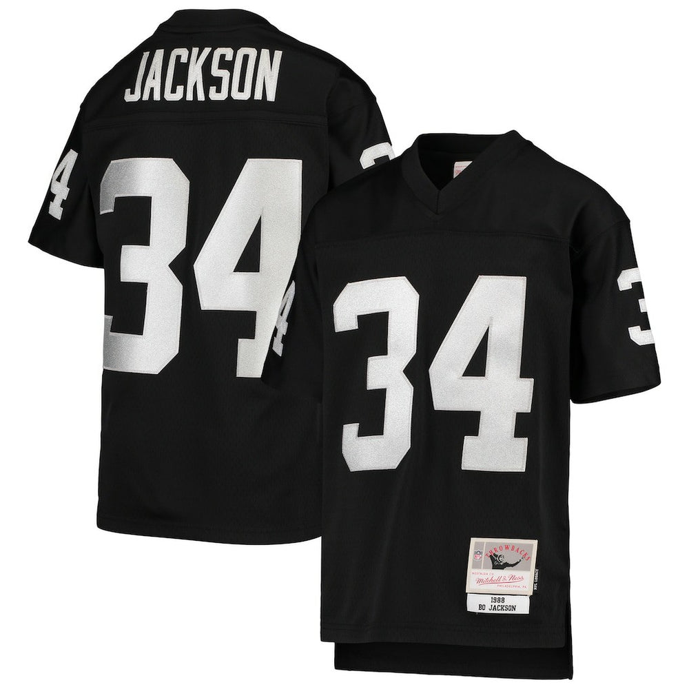 NFL Bo Jackson Las Vegas Raiders Youth 1988 Legacy Retired Player Jersey - Black discount