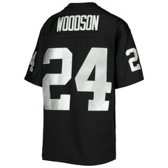 NFL Charles Woodson Las Vegas Raiders Youth 1998 Legacy Retired Player Jersey - Black online