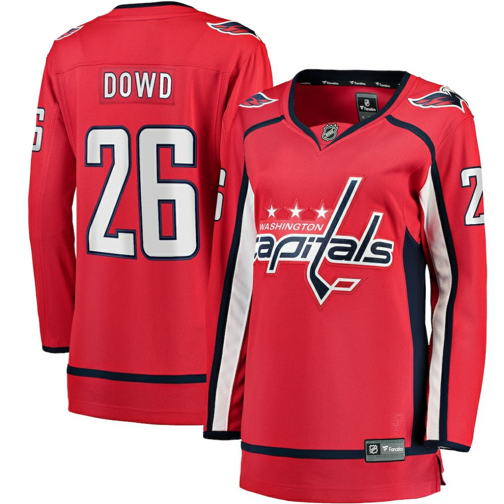 NHL Nic Dowd Washington Capitals Fanatics Women's Home Breakaway Player Jersey - Red